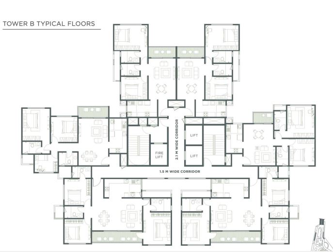 Embassy East Avenue  Floor plan